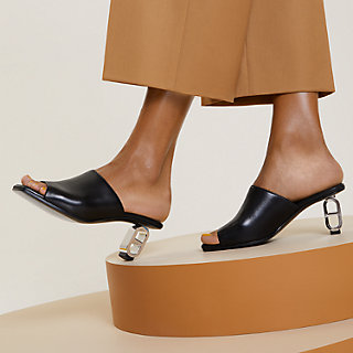 HERMES Iconique 60 sandal 関税込 ヒールがポイントに♪】HERMES Iconique 60サンダル